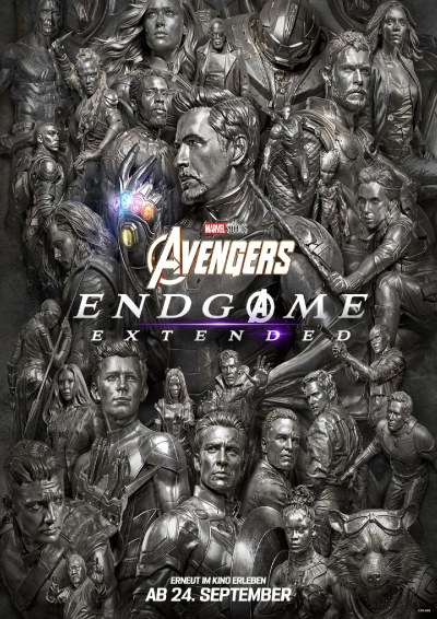 Filmplakat Avenders: Endgame Extended 